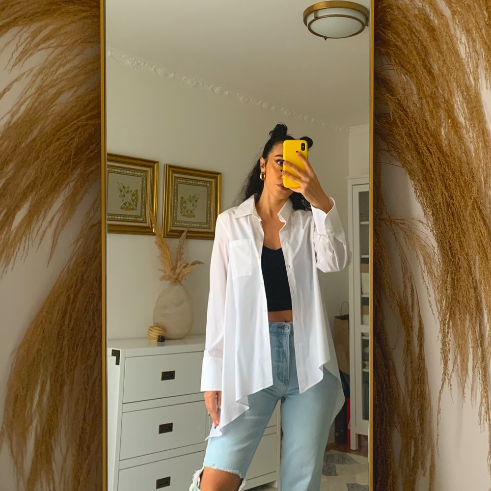 Zara white shirt